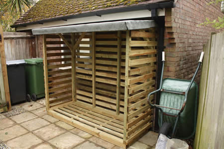 Log storage units designed to fit your requirements.